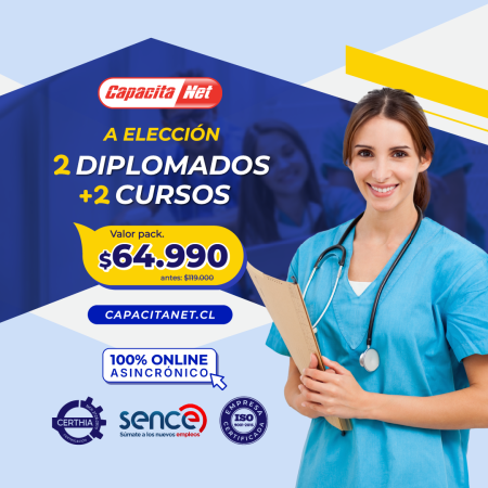 2 DIPLOMADOS + 2 CURSOS A ELECCIÓN