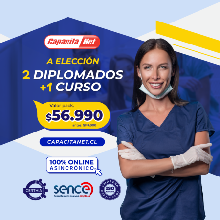 2 DIPLOMADOS + 1 CURSO A ELECCIÓN