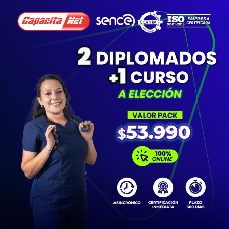2 DIPLOMADOS + 1 CURSO A ELECCIÓN