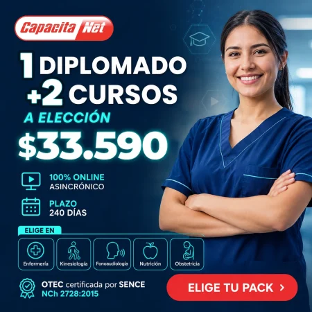 portada de packs 1 diplomado y 2 cursos a elección en todas las áreas