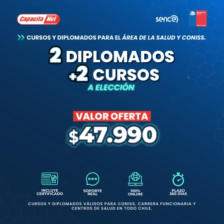 2 DIPLOMADOS + 2 CURSOS A ELECCIÓN