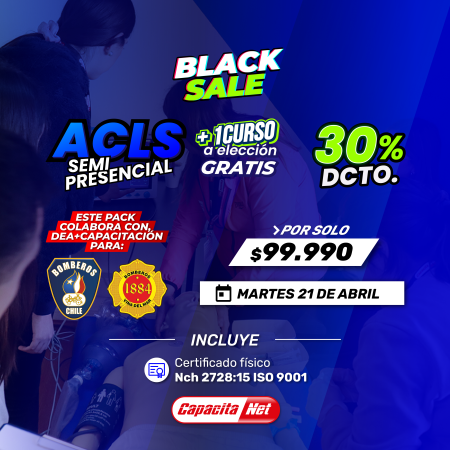 CURSO DE ACLS SEMIPRESENCIAL (21/04/2026) – EN SANTIAGO