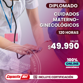 portada de diplomado online de cuidados materno ginecológicos