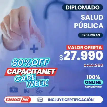Diplomado en Salud Pública online 320 horas pedagógicas en enfermería con certificación SENCE para profesionales de la salud promoción careweek