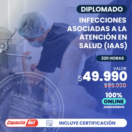 Portada de Diplomado IAAS - Infecciones asociadas a la atención en salud 320 hrs