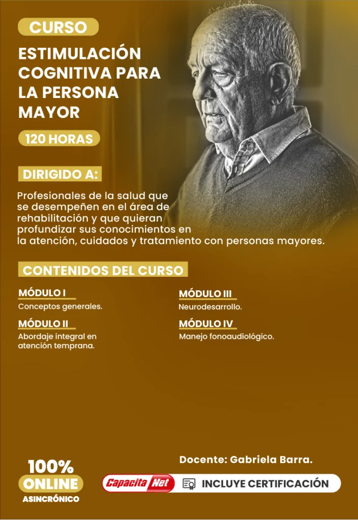 Curso Estimulación cognitiva para la persona mayor alt.