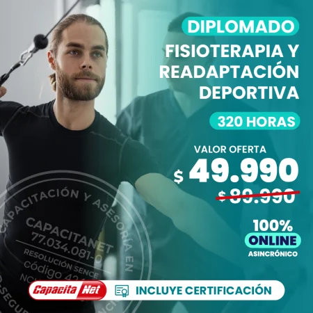 Diplomado online en kinesiología deportiva y readaptación 320h con certificación SENCE