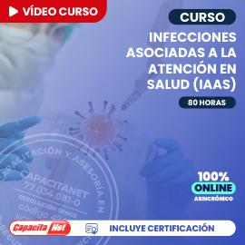portada de curso online IAAS 80 hrs - Infecciones asociadas a la atención en salud 80hrs