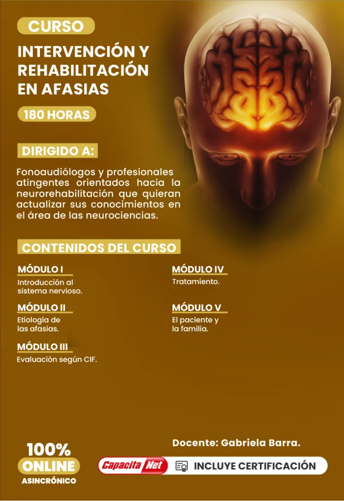 Curso de intervención y rehabilitación en afasias alt.