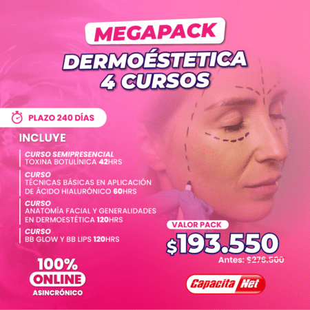 Mega pack dermoestética 100% online alt.