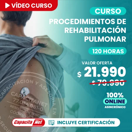 portada de curso de rehabilitación pulmonar online