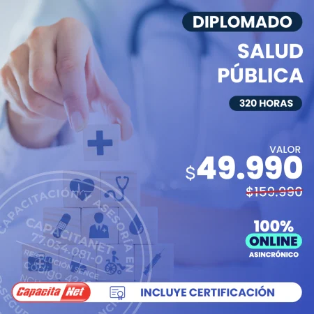 Diplomado en Salud Pública online 320 horas pedagógicas en enfermería con certificación SENCE para profesionales de la salud