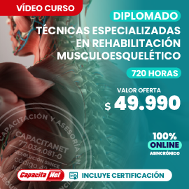 Diplomado en técnicas en rehabilitación musculoesquelético