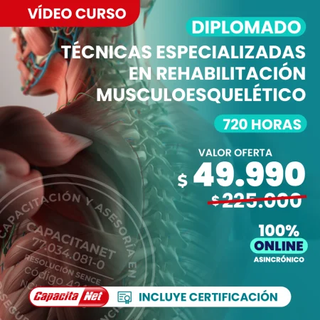 Diplomado en técnicas en rehabilitación musculoesquelético