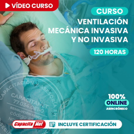 Portada de Curso de ventilación mecánica