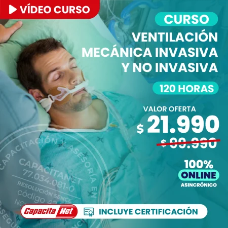 Portada de Curso de ventilación mecánica