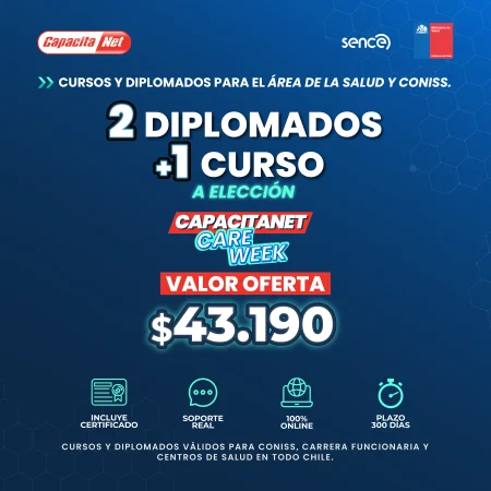2 DIPLOMADOS + 1 CURSO A ELECCIÓN