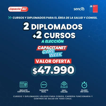2 DIPLOMADOS + 2 CURSOS A ELECCIÓN