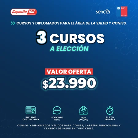 3 CURSOS A ELECCIÓN