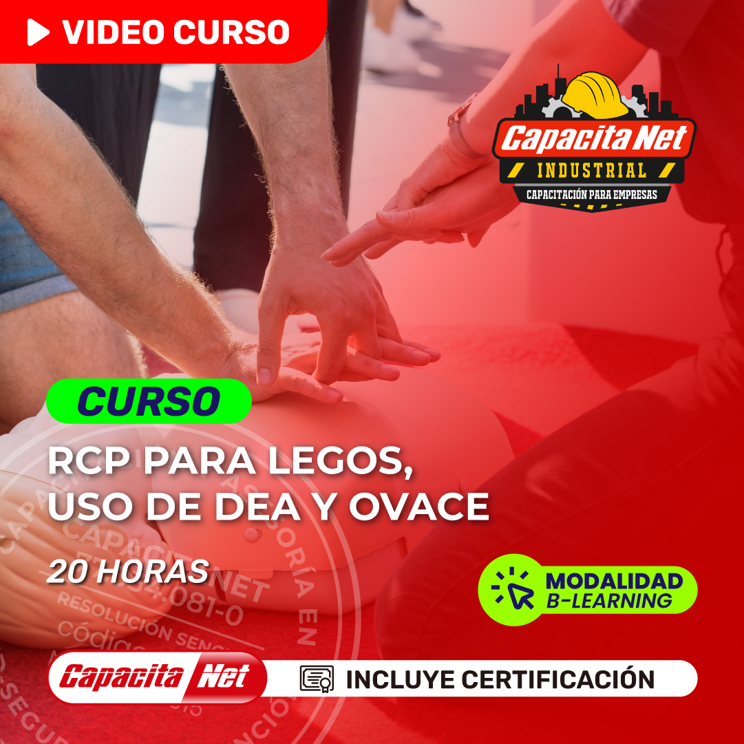 Curso de RCP Lego, Uso de DEA y OVACE 20 Hrs