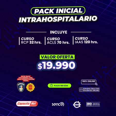 PACK INICIAL INTRAHOSPITALARIO RCP-ACLS-IAAS.