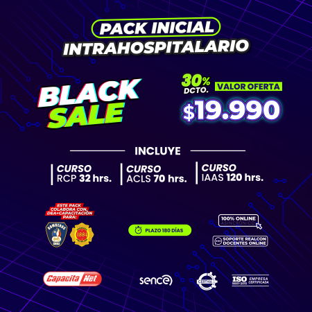 PACK INICIAL INTRAHOSPITALARIO RCP-ACLS-IAAS.