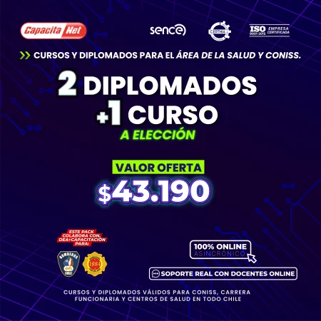 2 DIPLOMADOS + 1 CURSO A ELECCIÓN