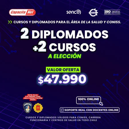 2 DIPLOMADOS + 2 CURSOS A ELECCIÓN