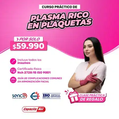 CURSO DE PLASMA RICO EN PLAQUETA + CLASE PRÁCTICA - SANTIAGO