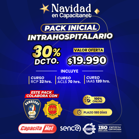 PACK INICIAL INTRAHOSPITALARIO RCP-ACLS-IAAS.