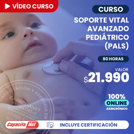 portada producto online soporte vital avanzado pediátrico PALS