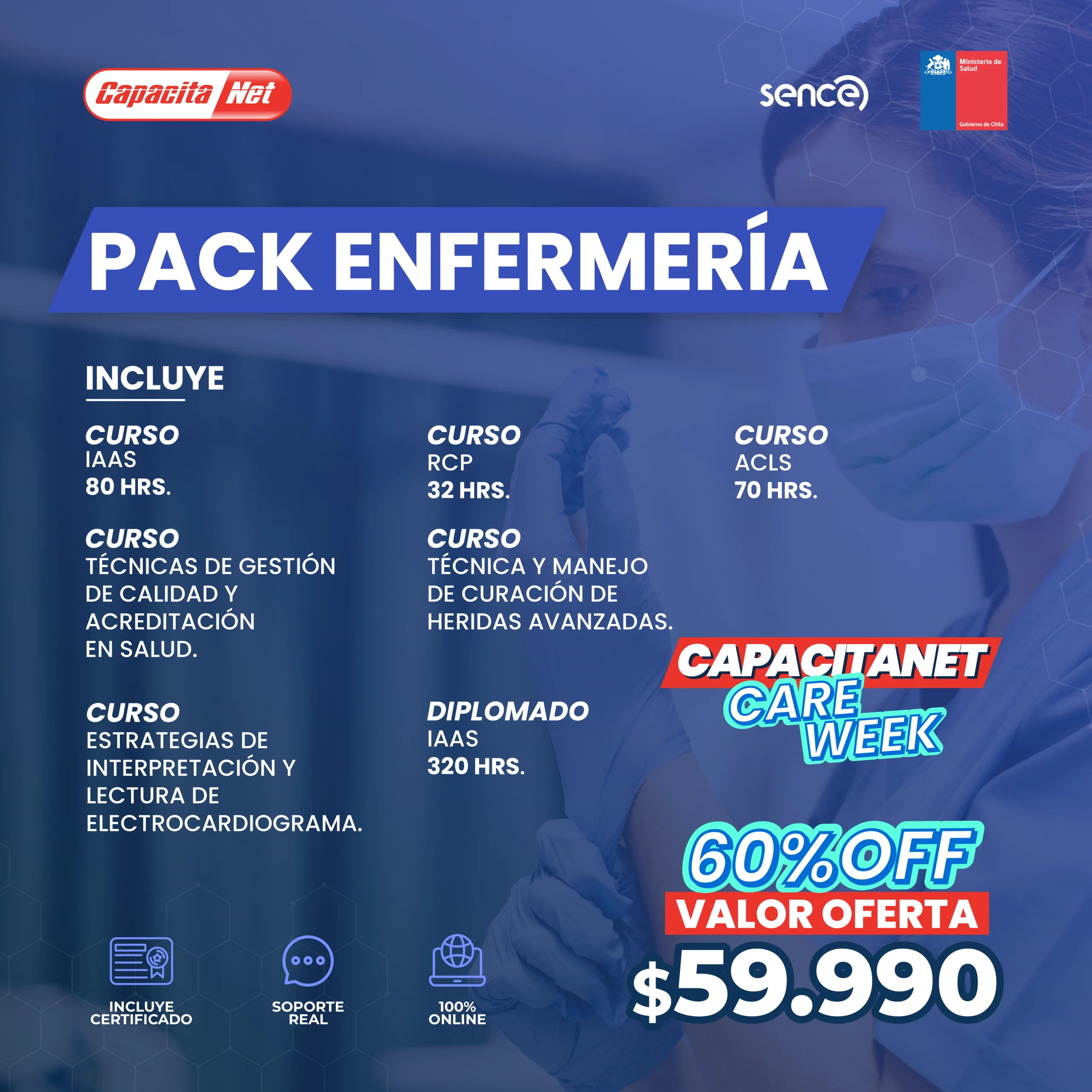 PACK ENFERMERÍA + DIPLOMADO