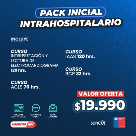 PACK INICIAL INTRAHOSPITALARIO RCP-ACLS-IAAS-ELECTRO.
