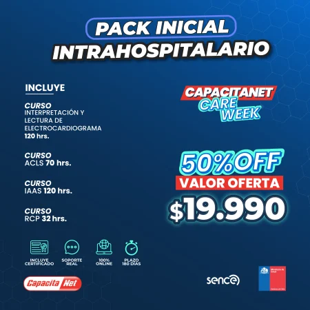 PACK INICIAL INTRAHOSPITALARIO RCP-ACLS-IAAS-ELECTRO.