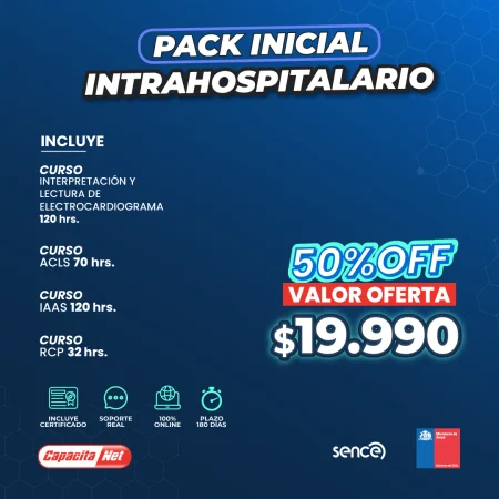PACK INICIAL INTRAHOSPITALARIO RCP-ACLS-IAAS-ELECTRO.