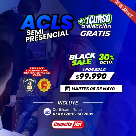 CURSO DE ACLS SEMIPRESENCIAL (05/05/2026) – EN SANTIAGO