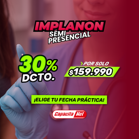 CURSO DE IMPLANON SEMIPRESENCIAL (CON FANTOMAS) - SANTIAGO