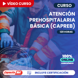 portada curso online capreb - atención prehospitalaria básica