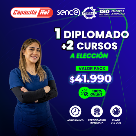 1 DIPLOMADO + 2 CURSOS A ELECCIÓN