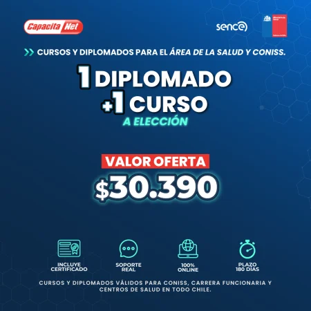 1 DIPLOMADO + 1 CURSO A ELECCIÓN