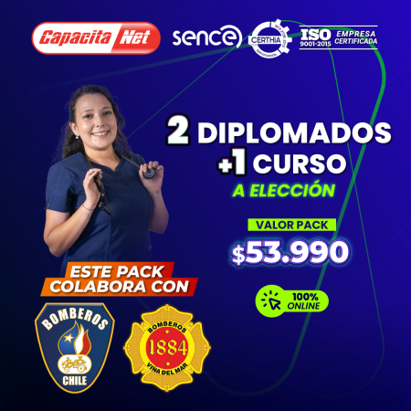2 DIPLOMADOS + 1 CURSO A ELECCIÓN