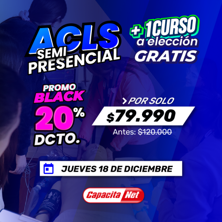 CURSO DE ACLS SEMIPRESENCIAL (18/12/2025) – EN SANTIAGO