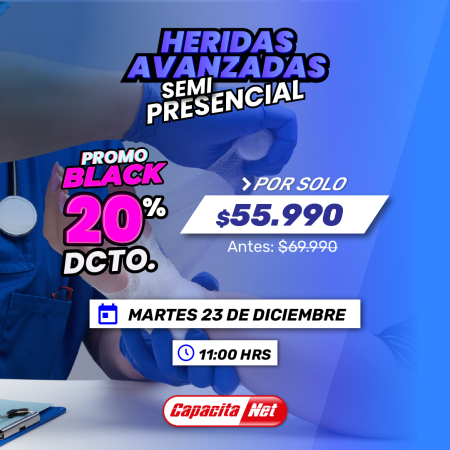 HERIDAS AVANZADAS SEMIPRESENCIAL - SANTIAGO 23/12/2025