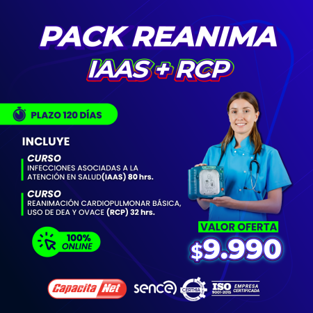PACK REANIMA IAAS-RCP (ONLINE)