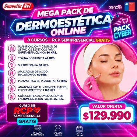 mega pack dermoestética online cyber