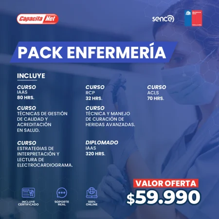 PACK ENFERMERÍA + DIPLOMADO