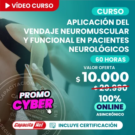 Curso de Vendaje neuromuscular y funcional 60 hrs