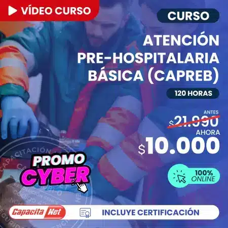Curso de atención prehospitalaria (CAPREB) 120Hrs