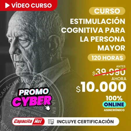 Curso Estimulación cognitiva para la persona mayor 120 hrs