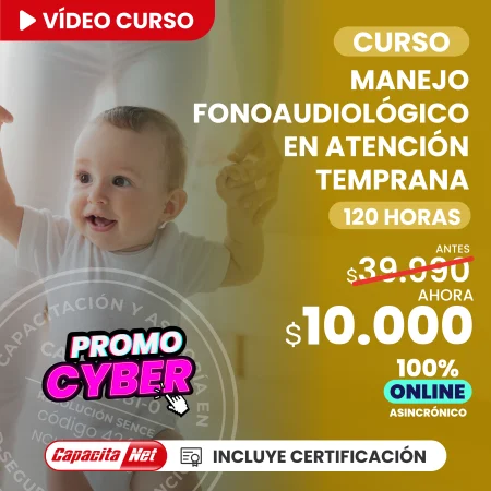 Curso de Manejo fonoaudiológico en atención temprana 120 hrs
